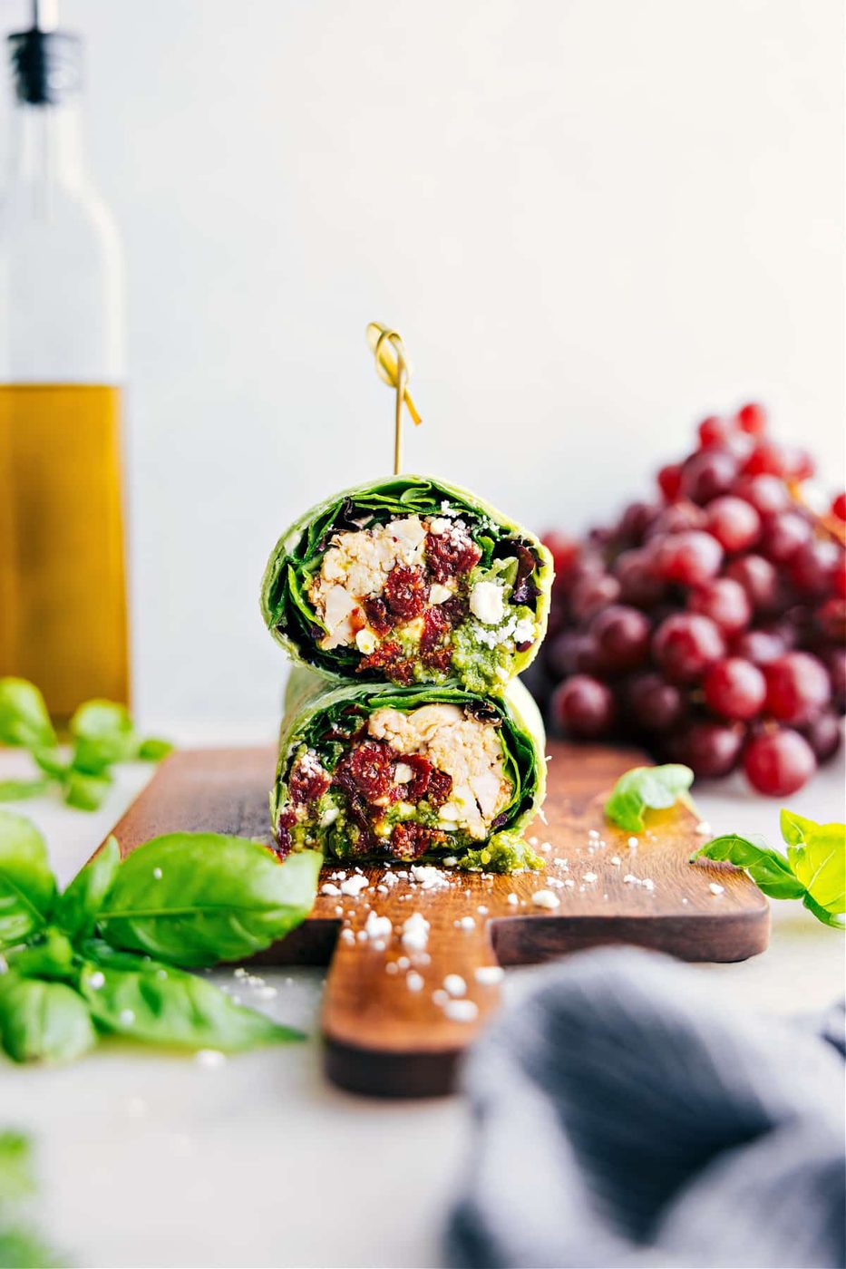 This straightforward lunch recipe prepped out and ready to be enjoyed.