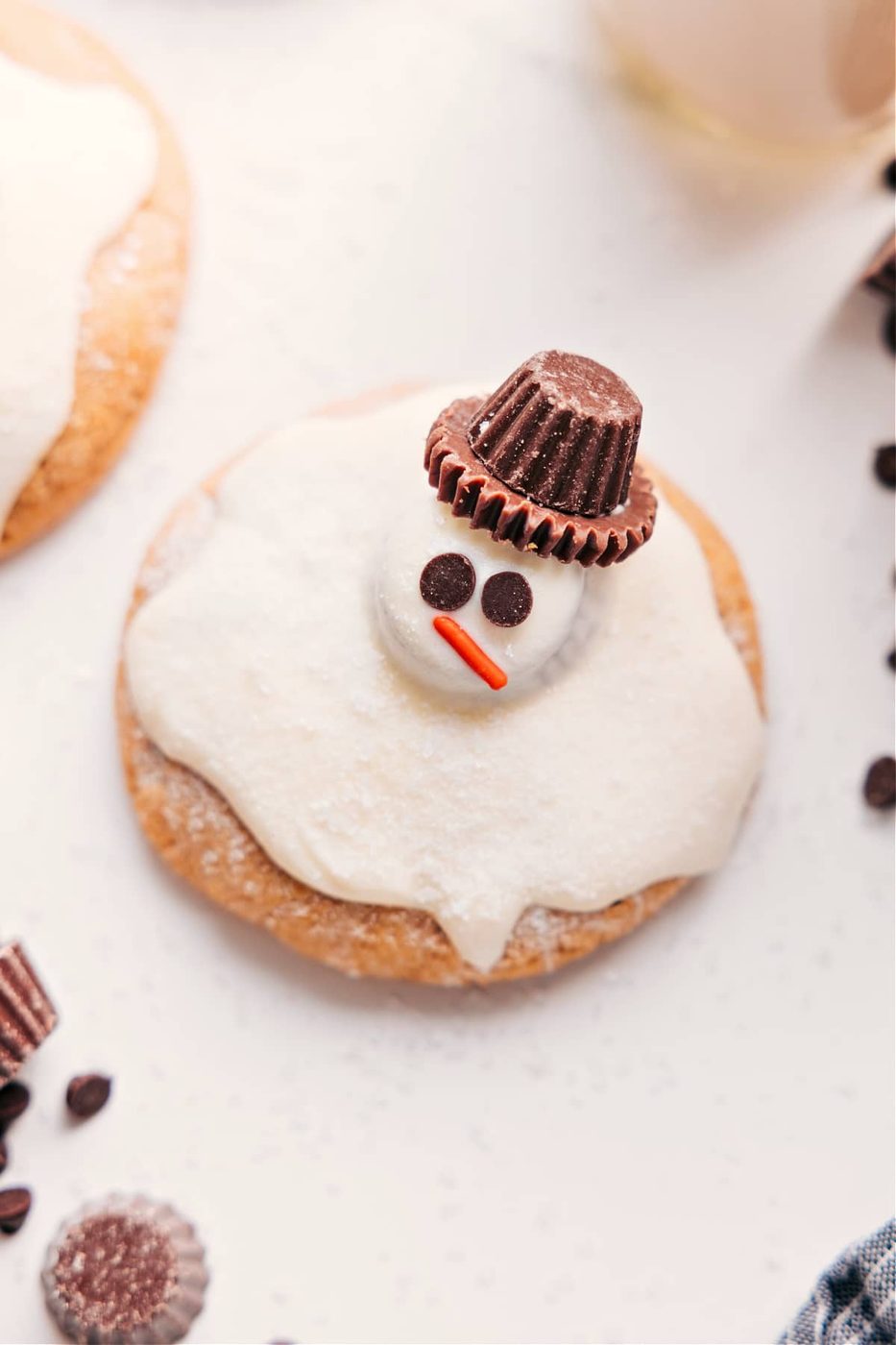 Melted Snowman Cookies from the Pot