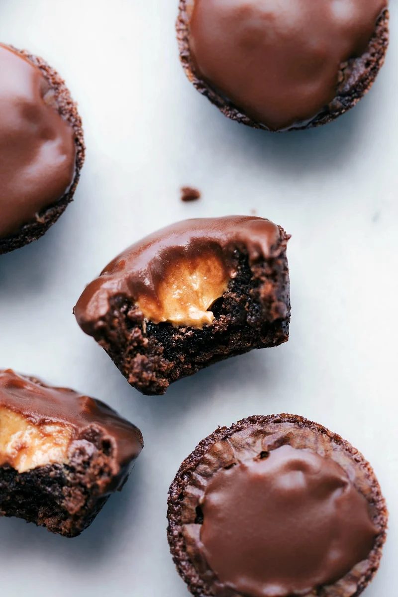 Peanut Butter Brownie Bites from the Pot