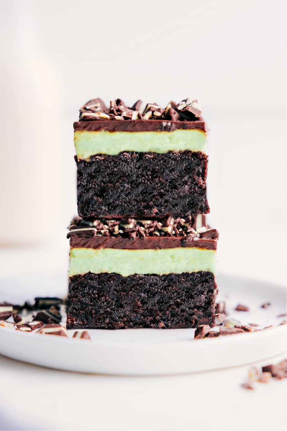 Mint Brownies for Supper