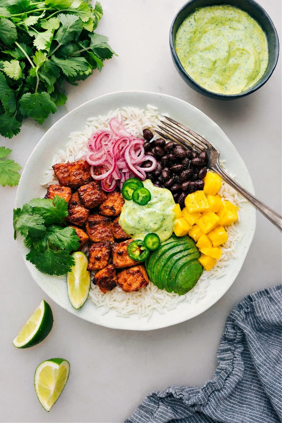 Salmon Rice Bowl