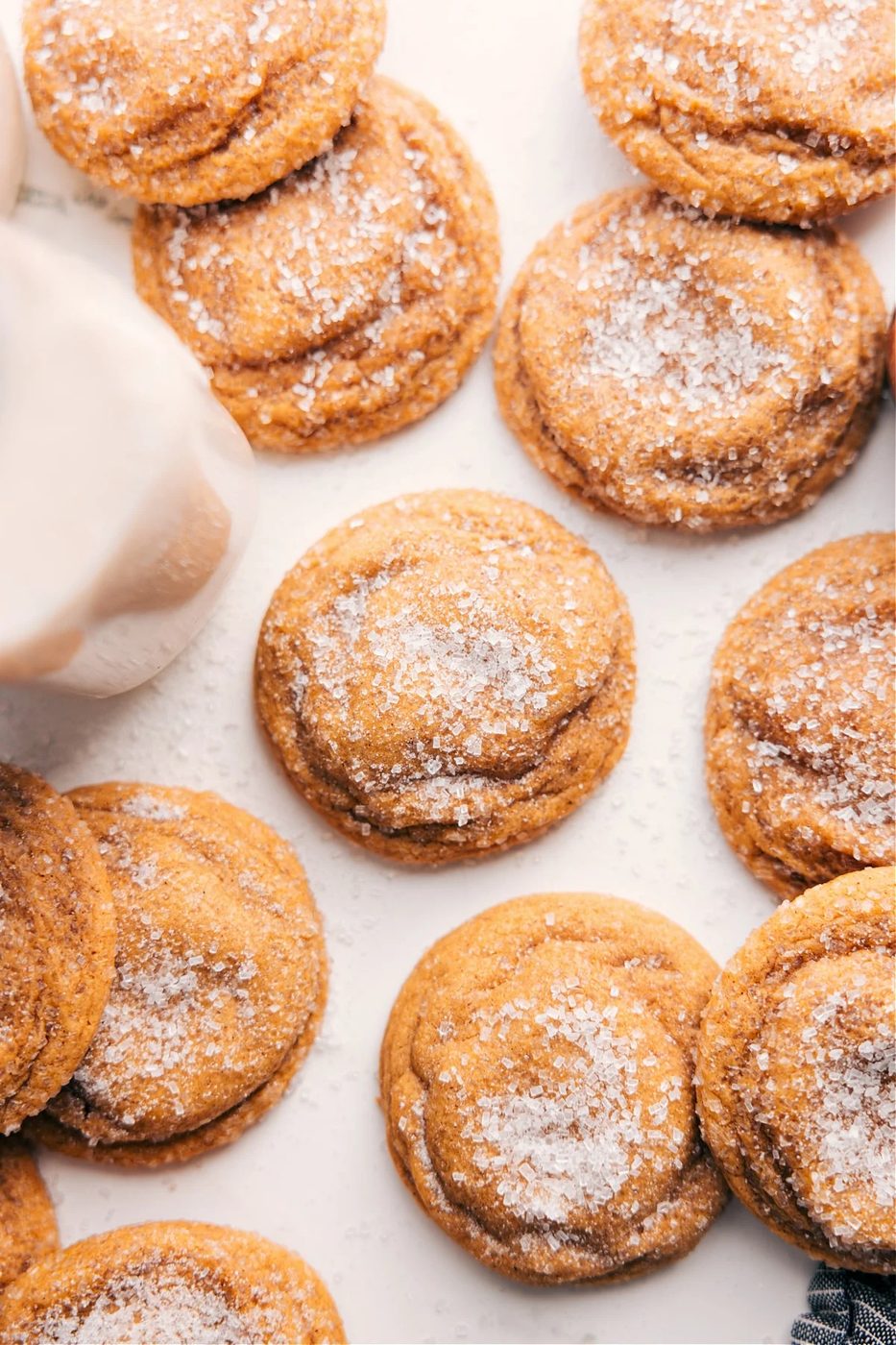 Molasses cookie recipe fresh out fo the oven ready to be enjoyed.