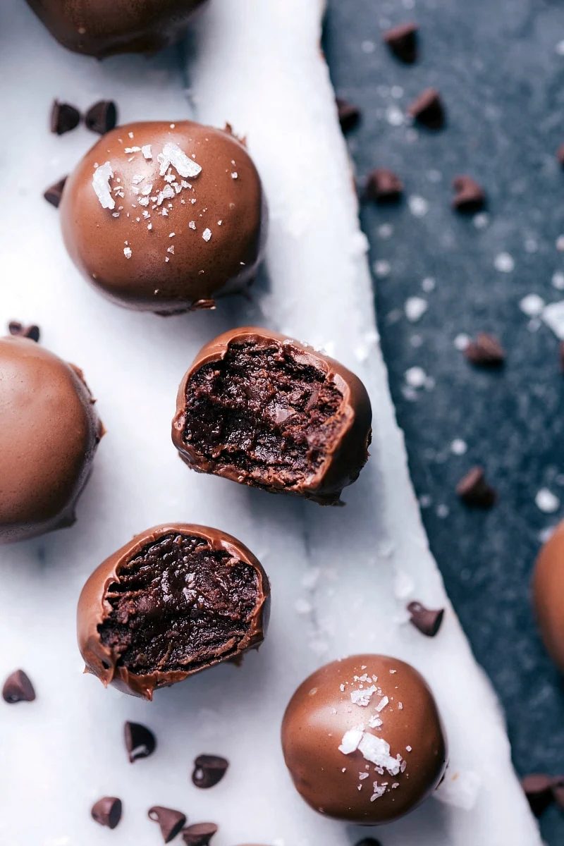 No Bake Brownie Bites from the Pot