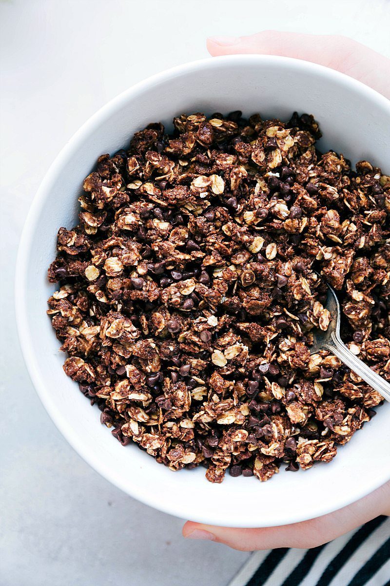 No-Bake Chocolate Granola at Home