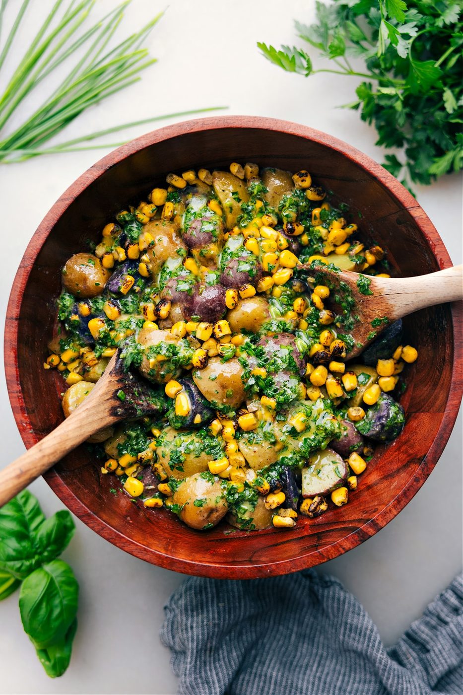 No Mayo Potato Salad (Dairy Free) from the Pot