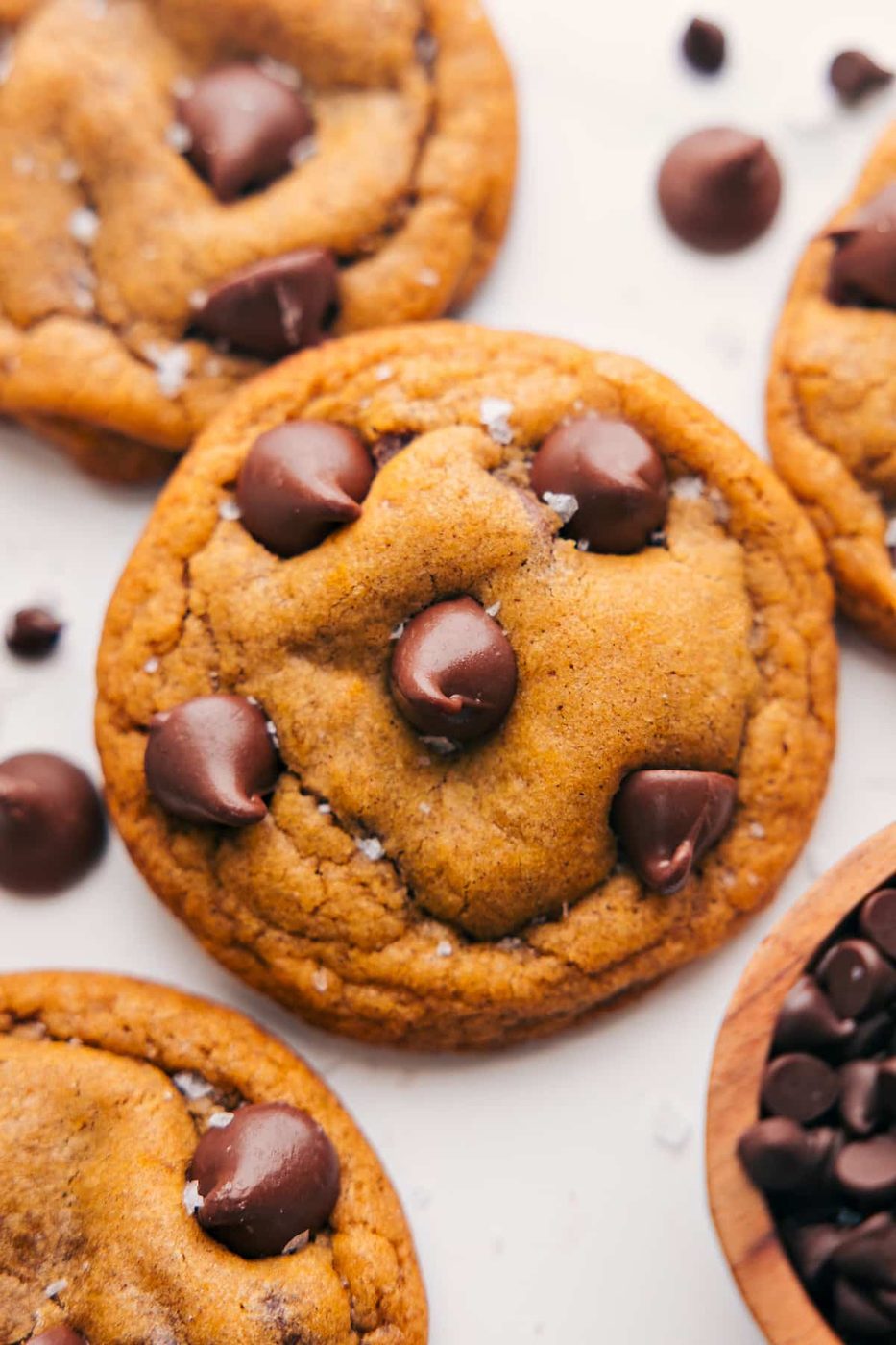Pumpkin Chocolate Chip Cookies