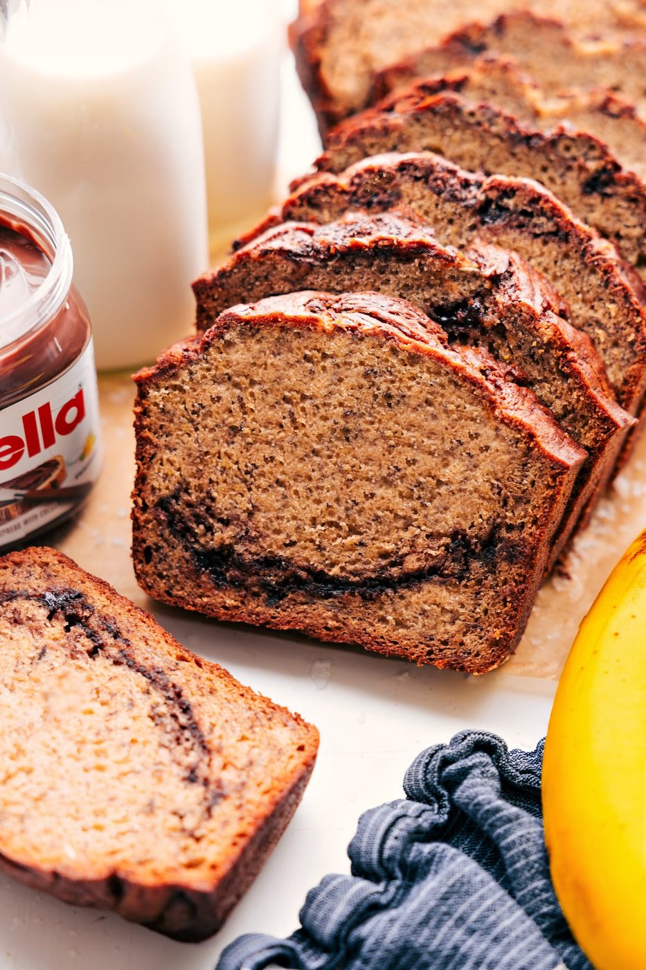 Nutella Banana Bread from the Pot