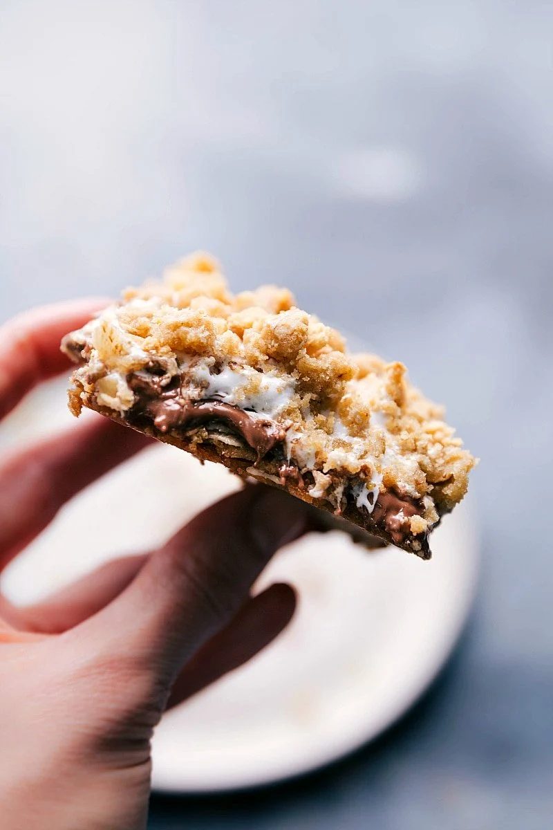 S’mores Cookie Bars from the Pot