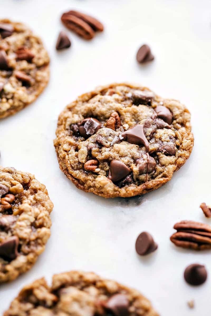 The finished dessert, full of satisfying and complementary flavors, ready to be enjoyed right out of the oven.