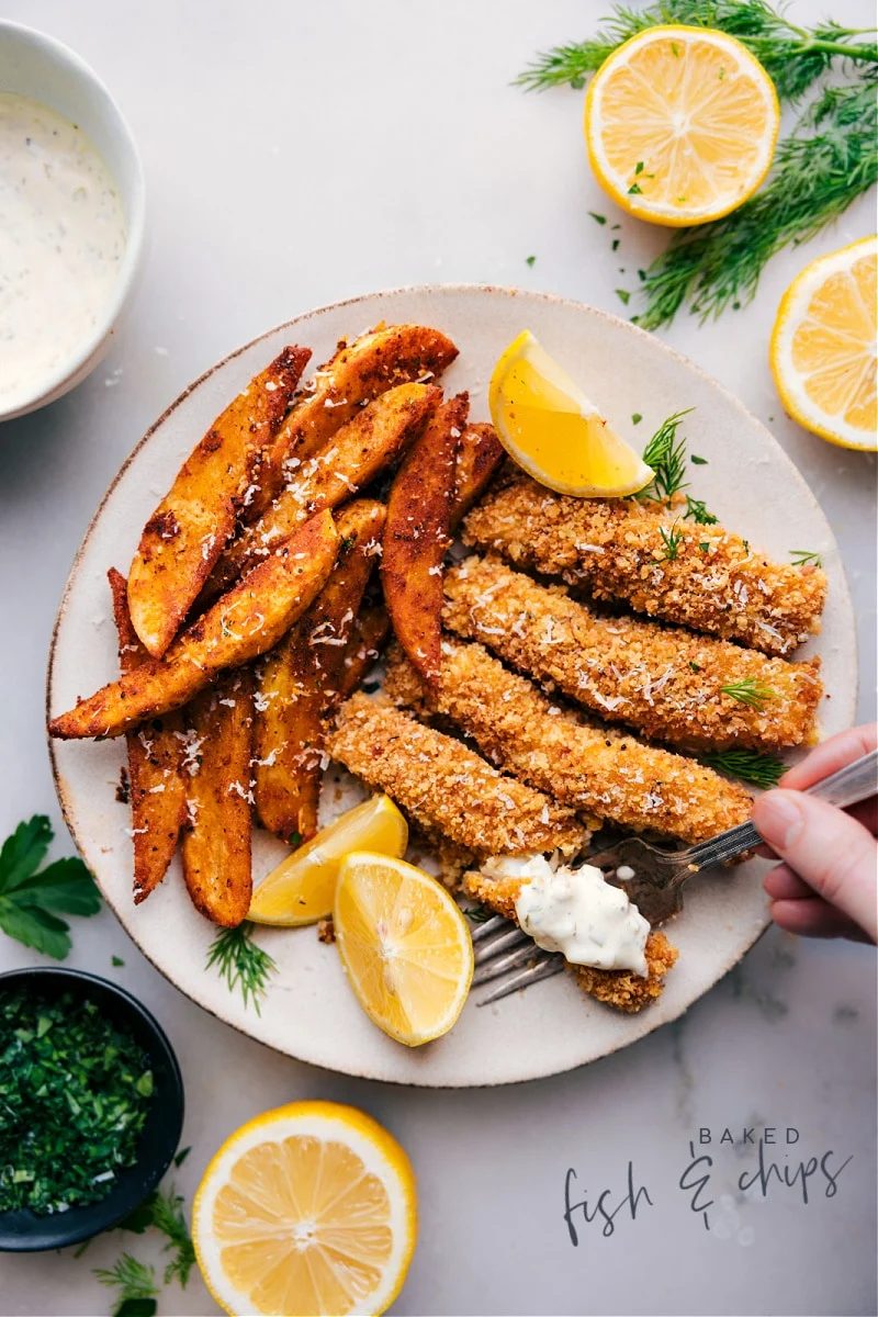 Go-To Baked Fish and Chips