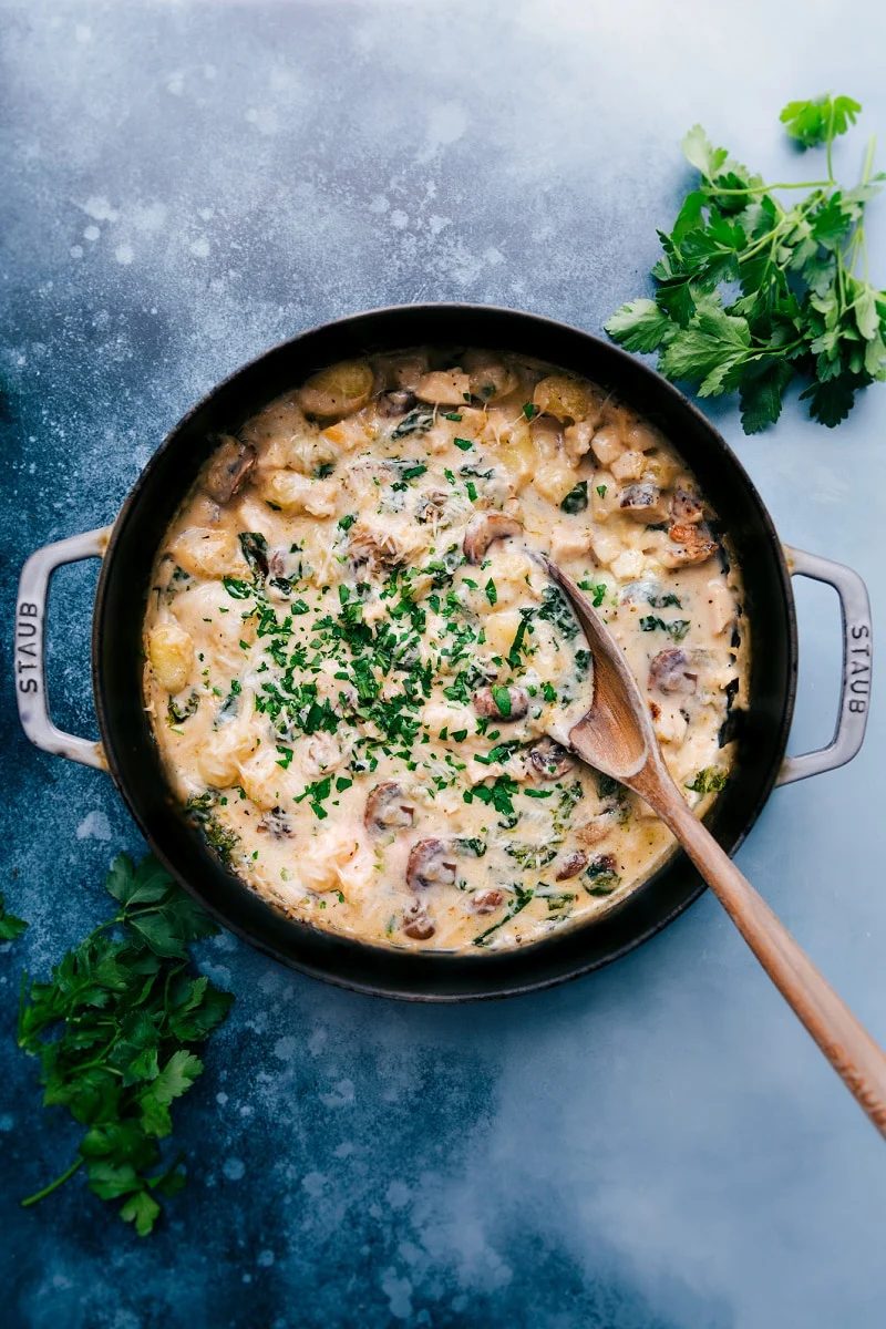 Chicken Gnocchi Pasta for the Table