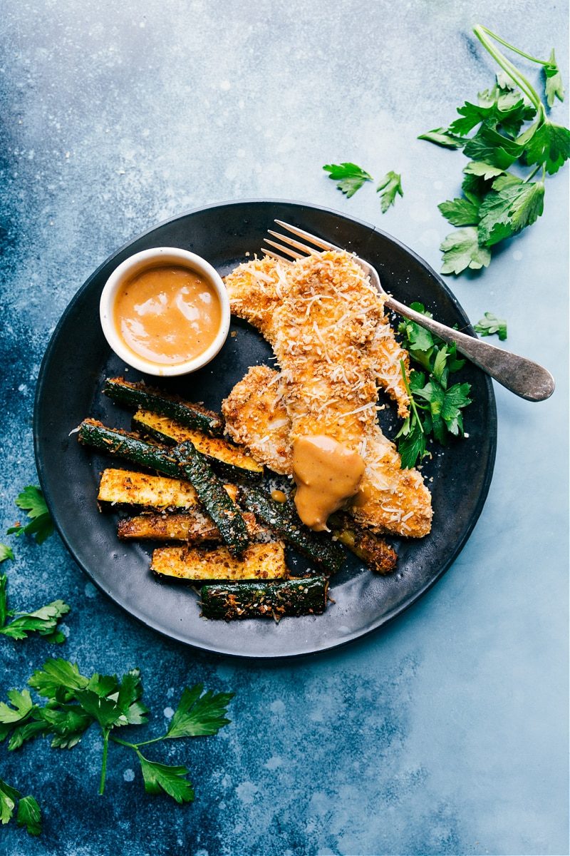 Sheet Pan Chicken plus Zucchini