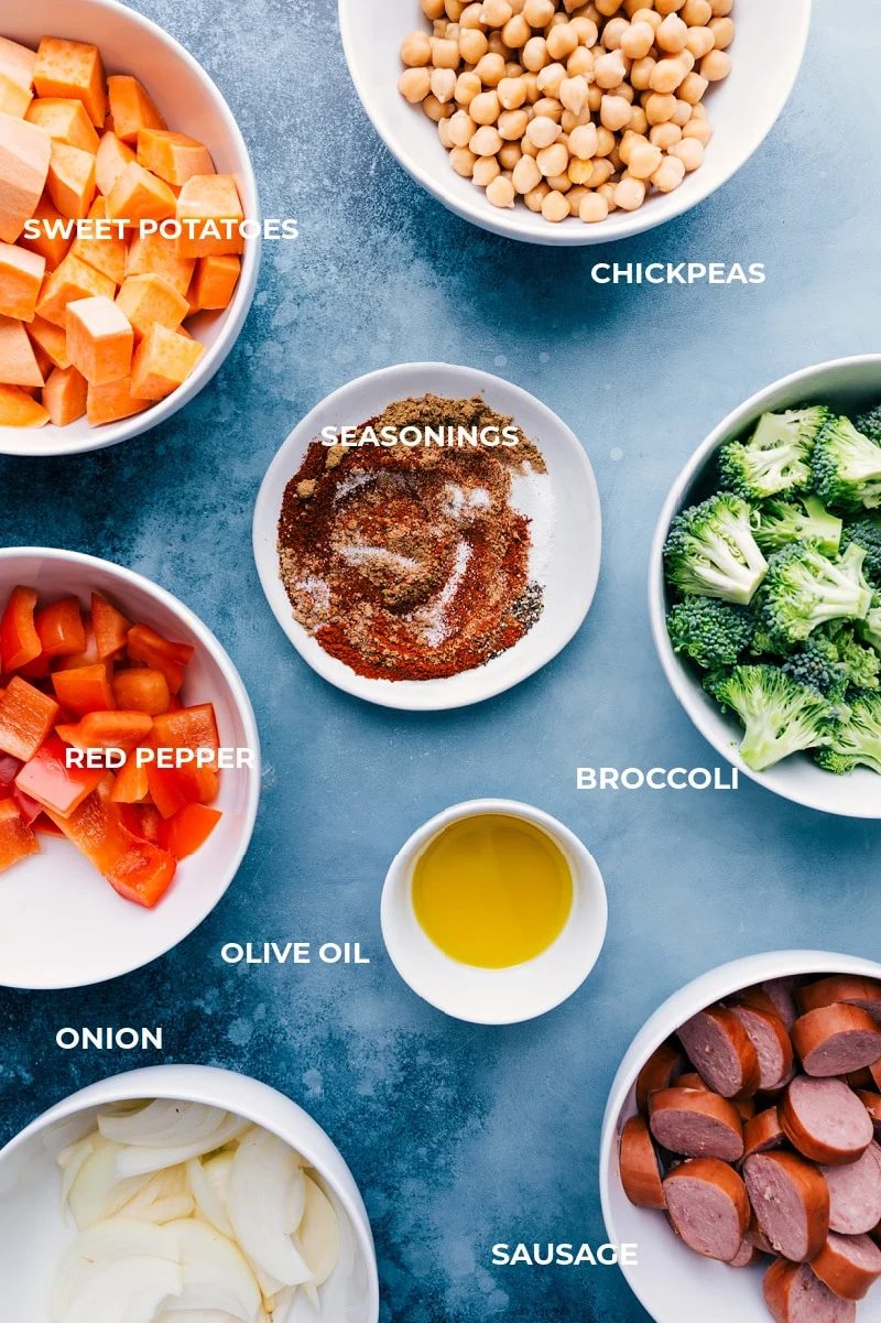 Ingredient shots-- image of all the components for this dish