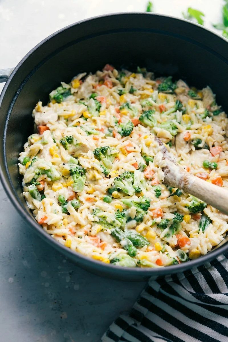 Creamy Orzo at Home