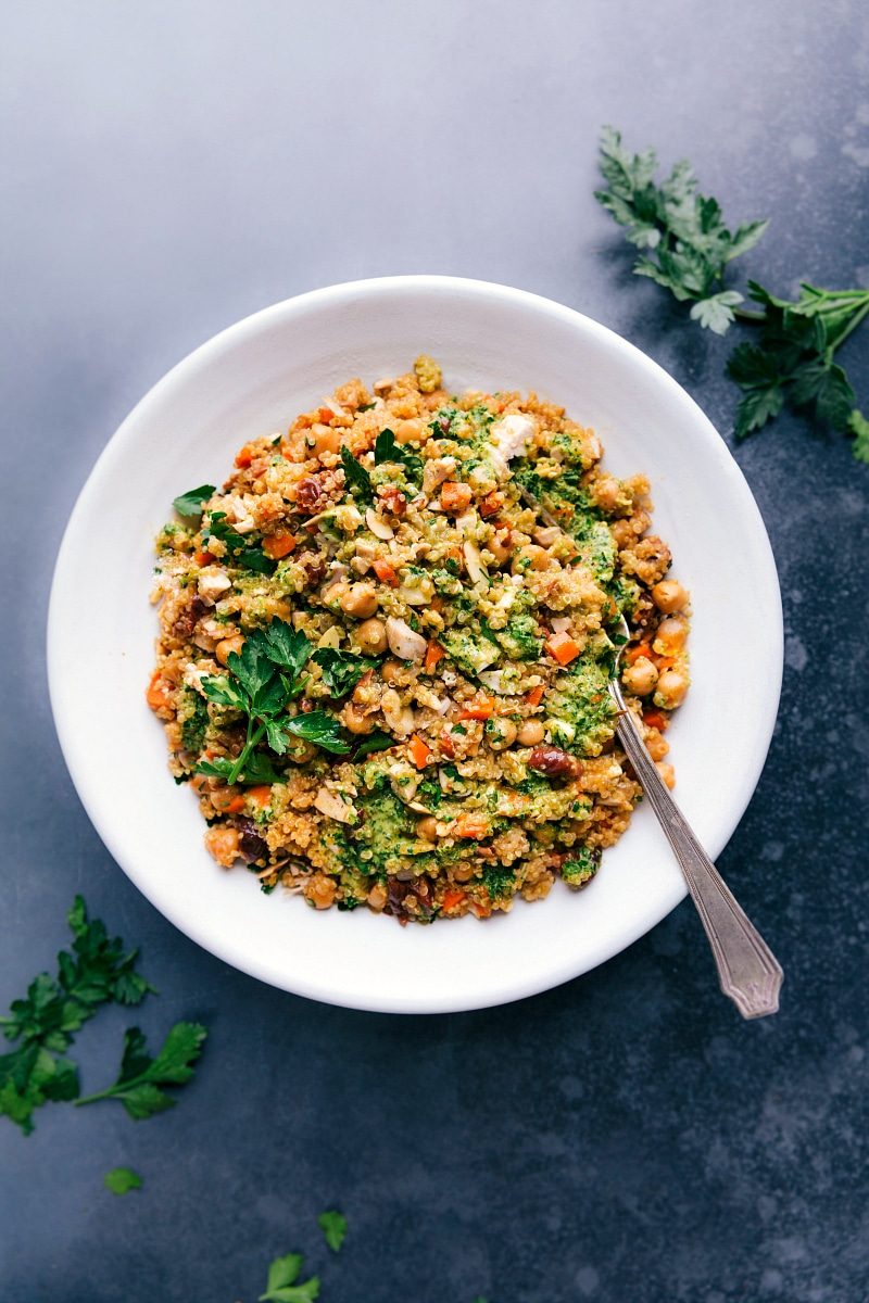One Pot Quinoa Pilaf at Home