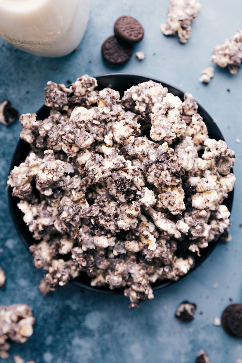 Oreo Popcorn for Supper