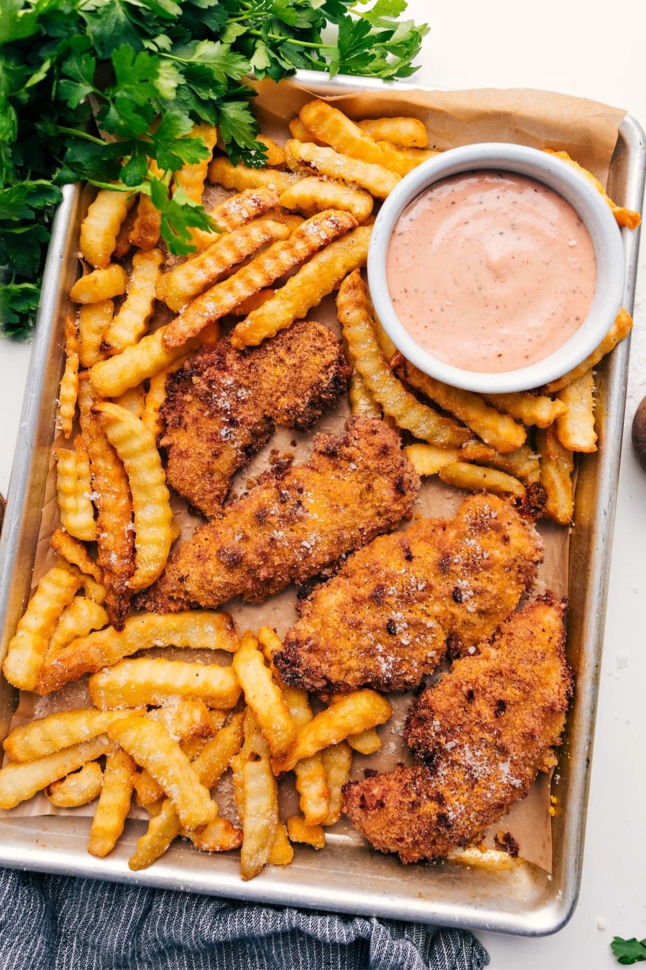 Parmesan Chicken Tenders from the Pot