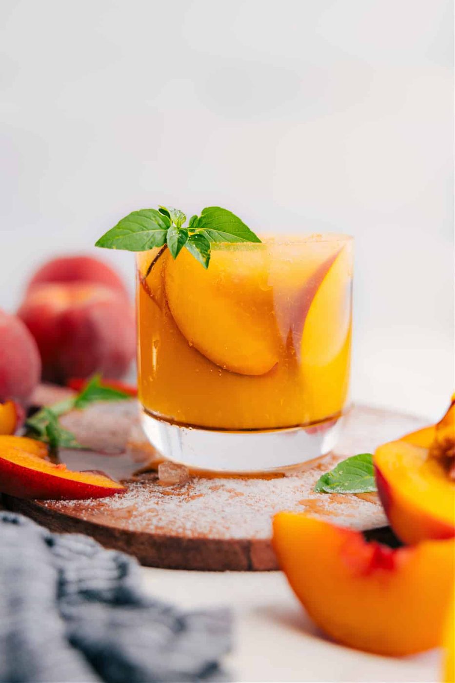 Peach Lemonade from the Pot