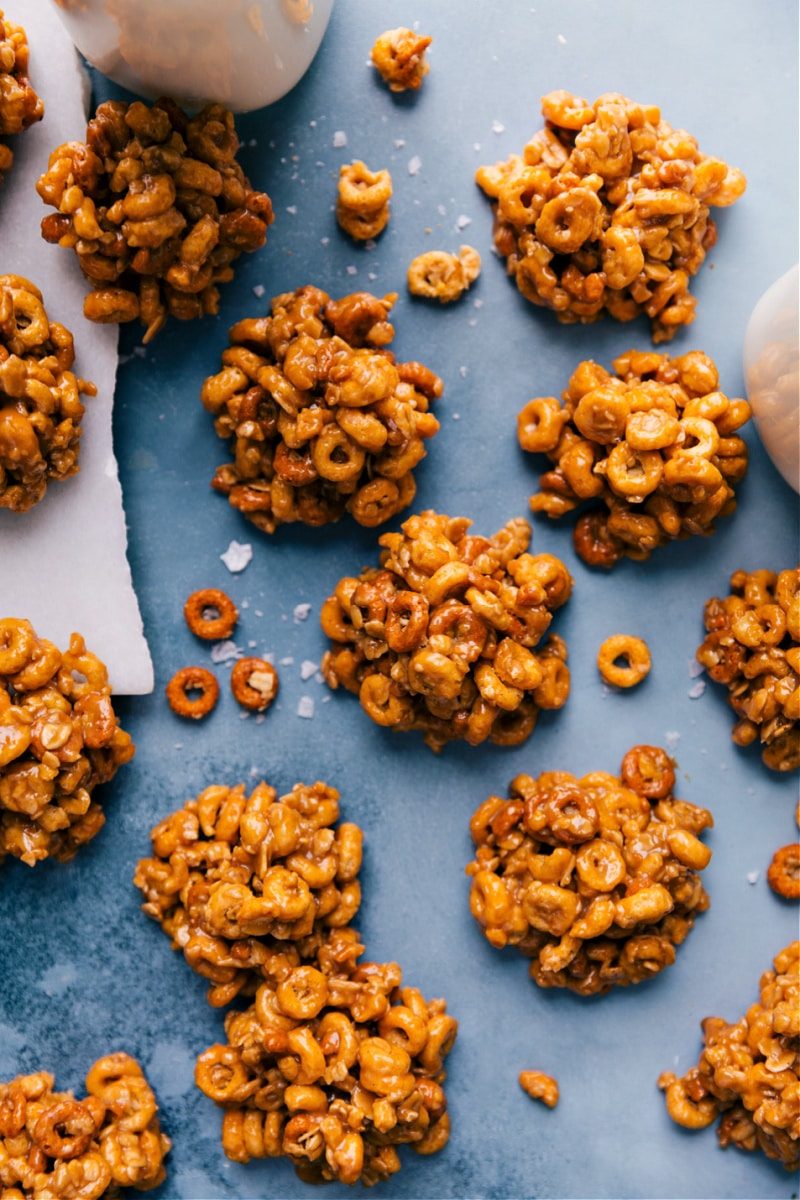 Peanut Butter Cereal Bites for Supper