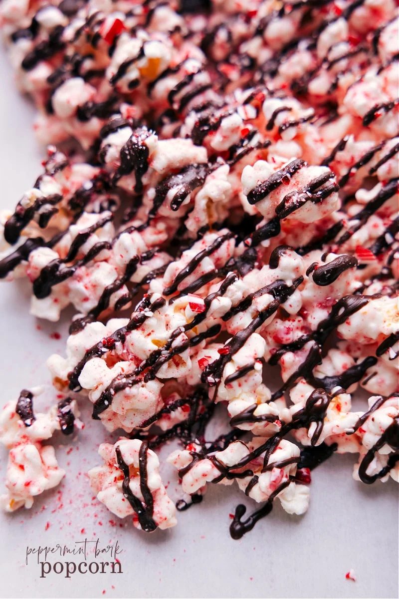 Peppermint Popcorn at Home