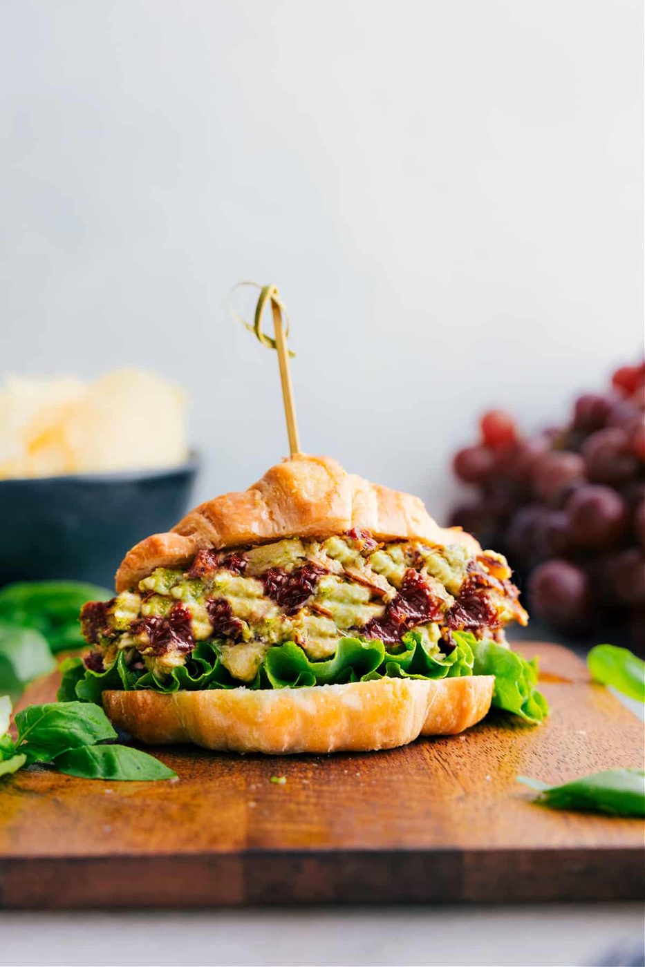 Pesto Chicken Salad at Home