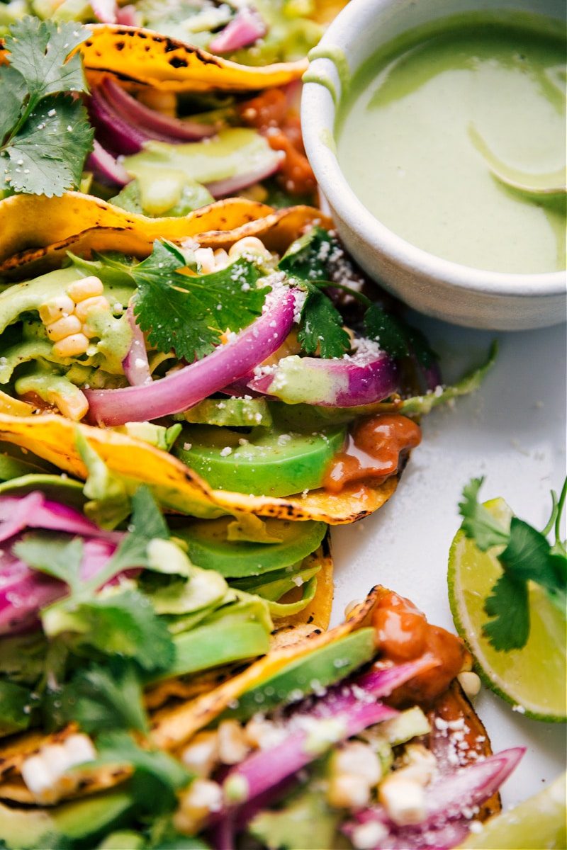 Pinto Bean Tacos for the Table