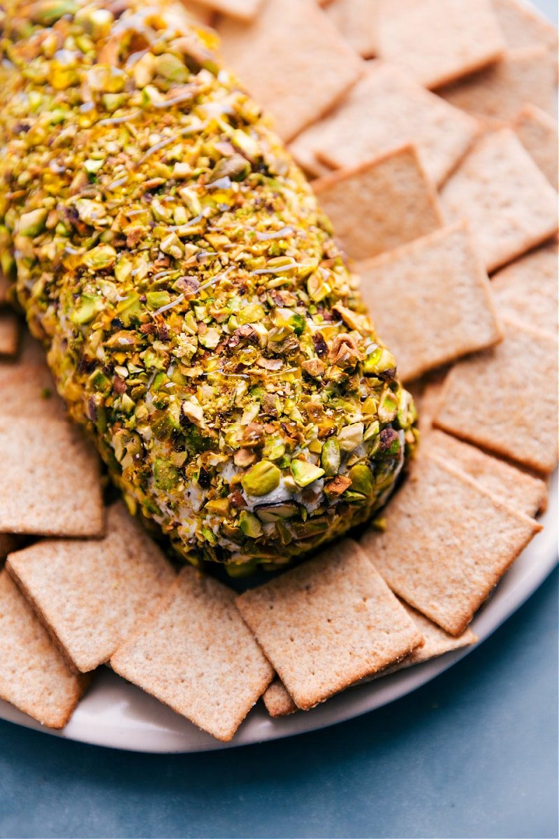 Pistachio Goat Cheese Ball from the Pot