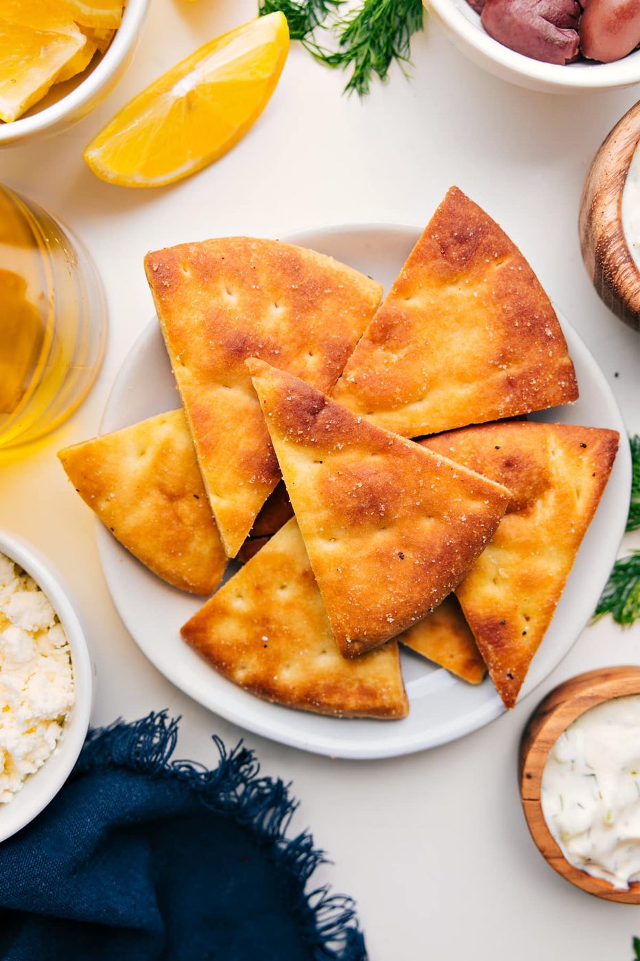 Pita Chips Recipe (Air Fry or Bake!) from the Pot