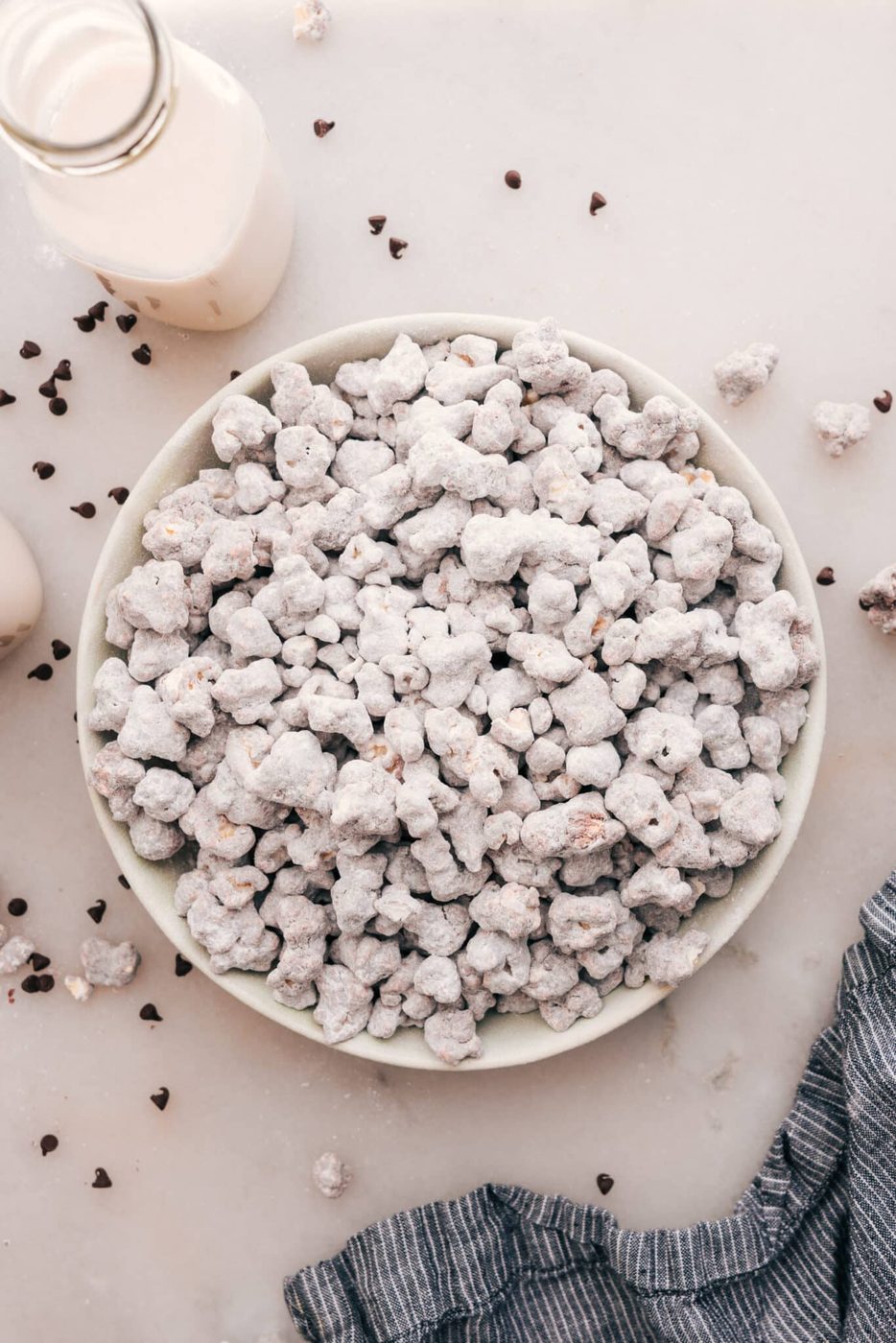 Popcorn Puppy Chow for the Table