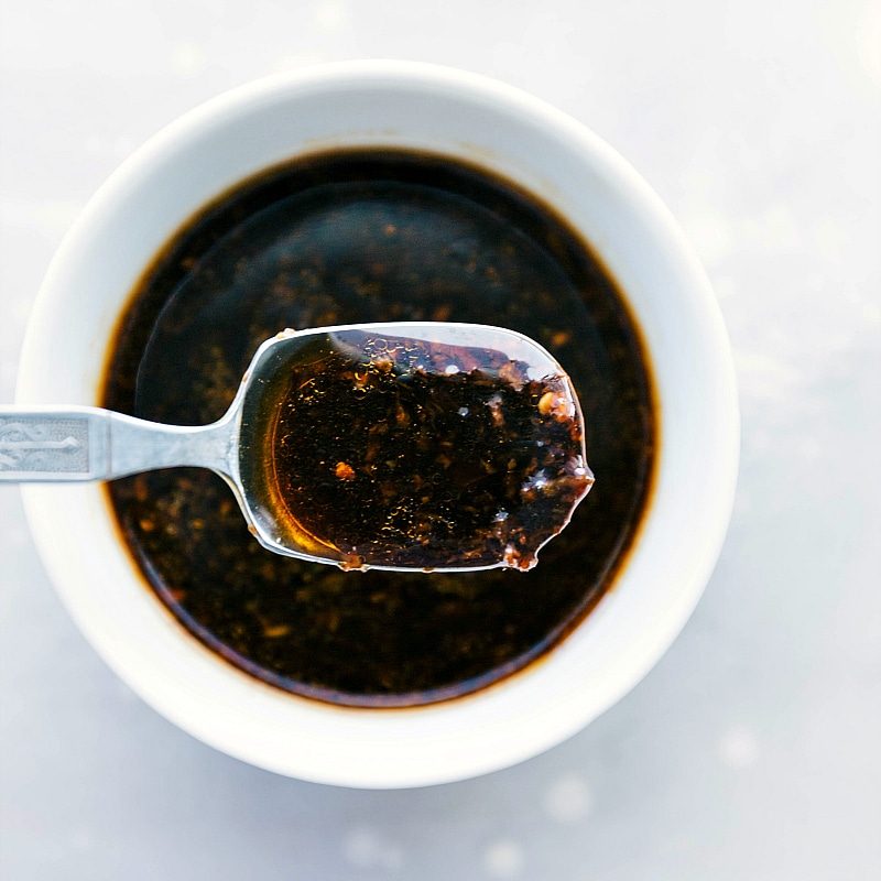 satisfying sauce prepared to complement and tie together all the flavors of the dish.