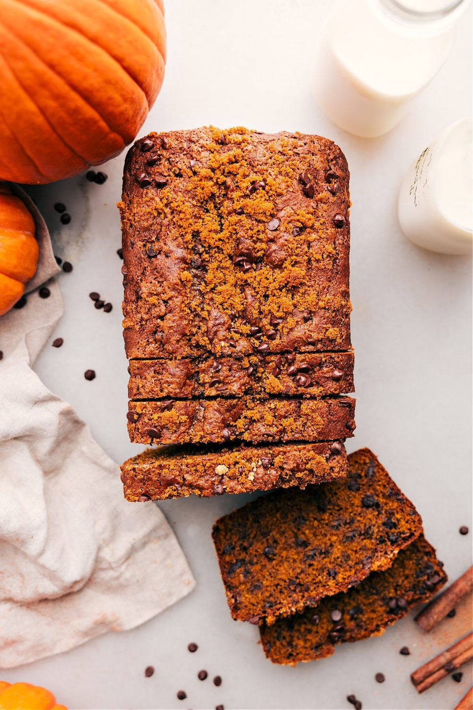 Chocolate Chip Pumpkin Bread