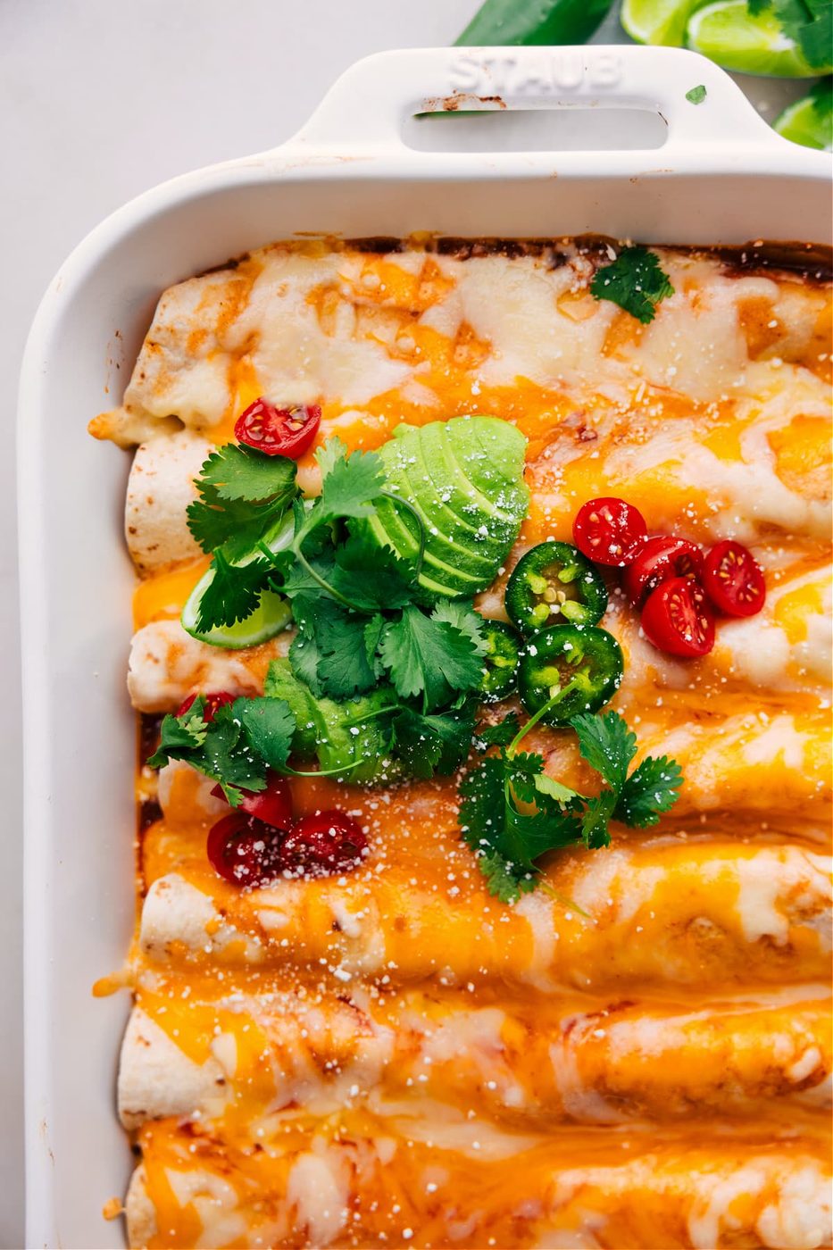 Vegetarian Enchiladas at Home