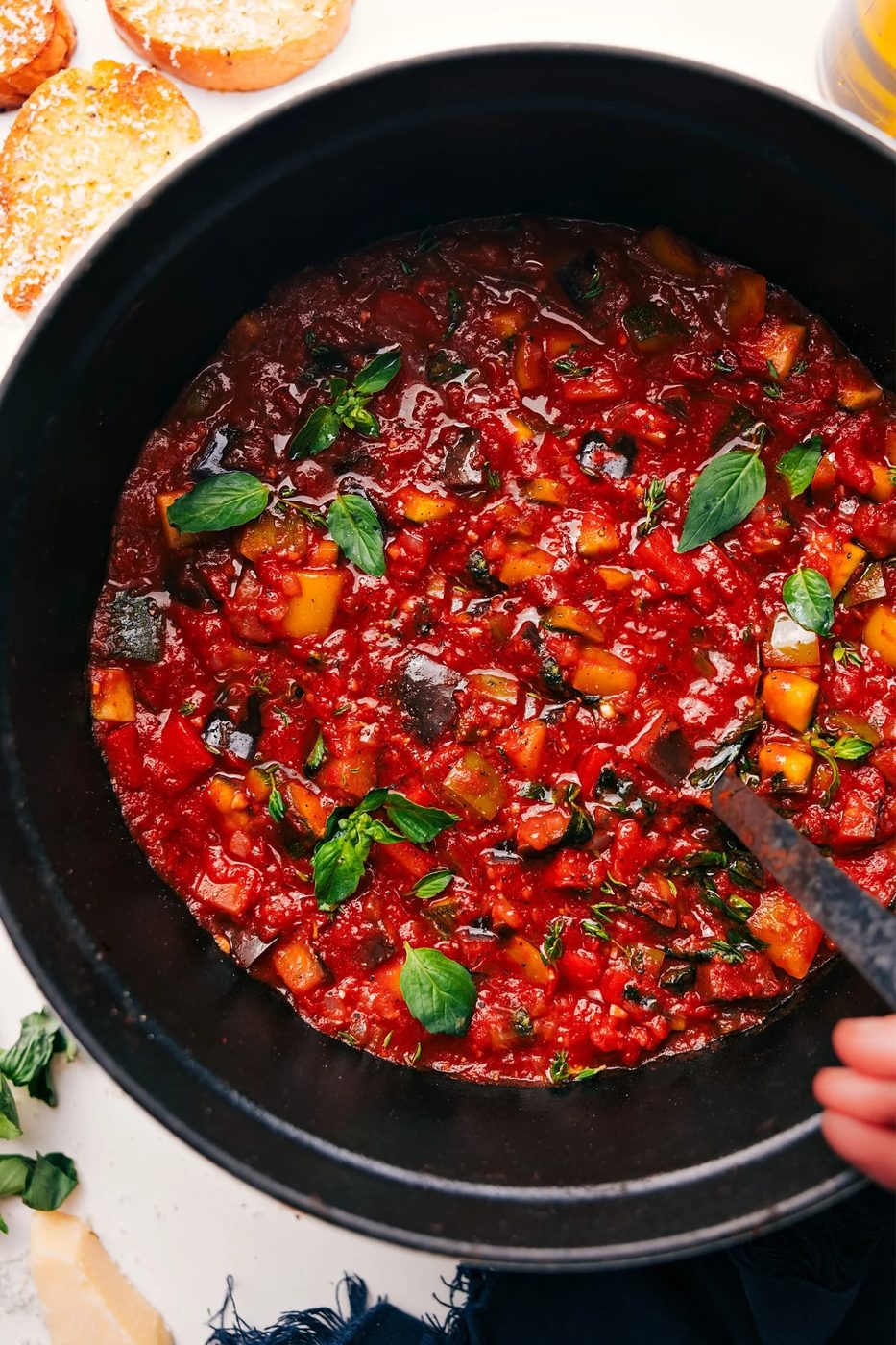 Ratatouille Soup at Home