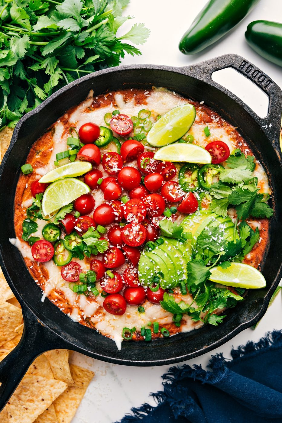 Refried Bean Dip for the Table