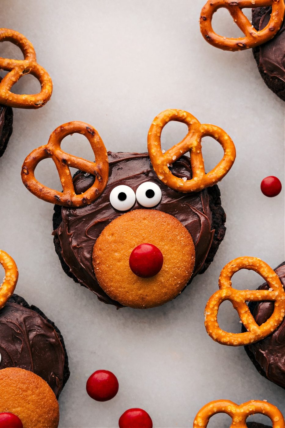 The finished dessert, adorable and festive, satisfying and ready to be enjoyed.