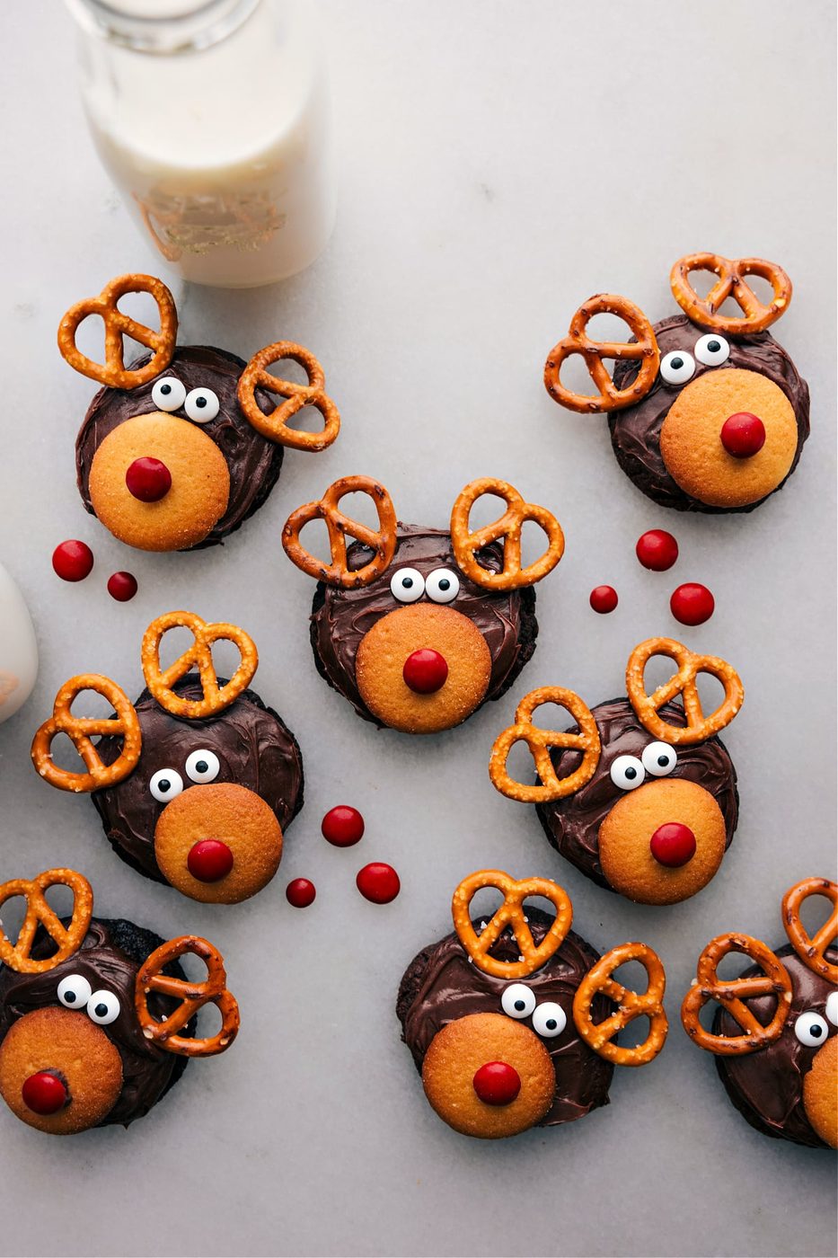 Reindeer Cookies for Supper