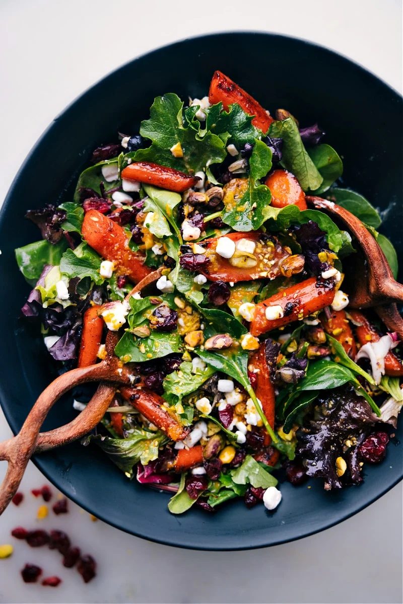 Roasted Carrot Salad for the Table