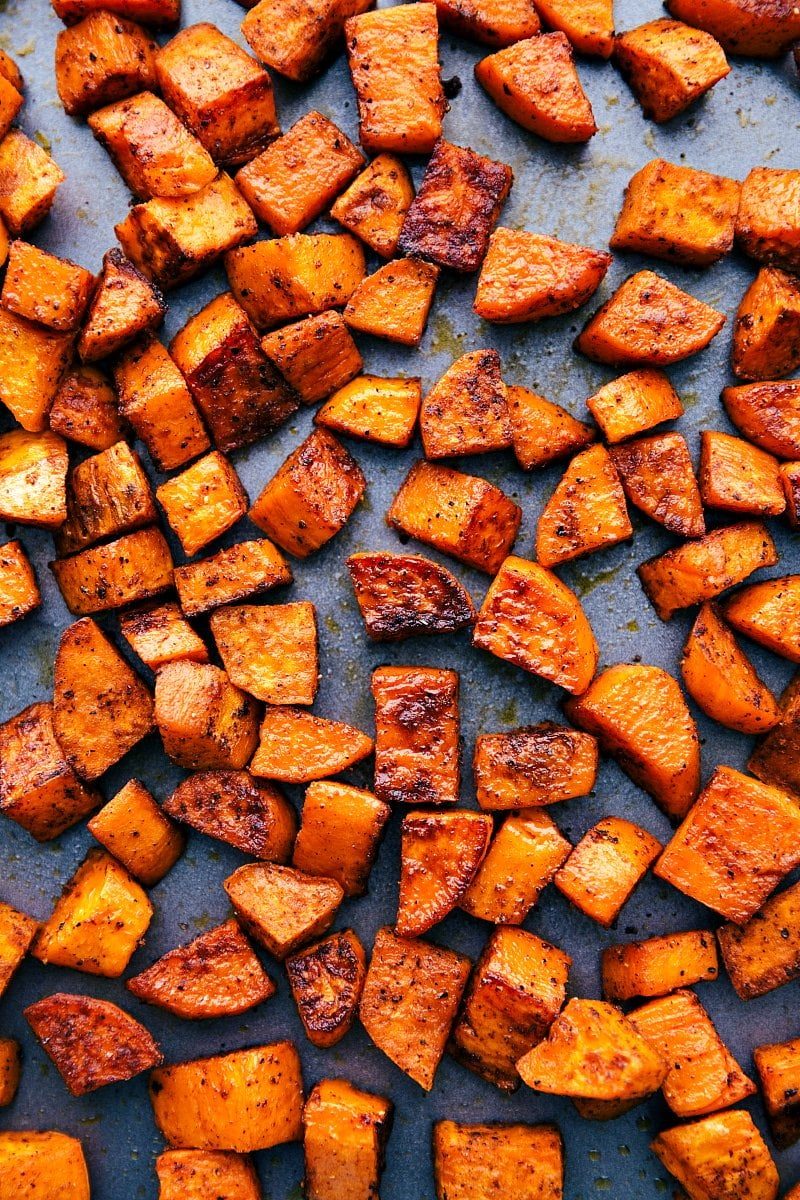 Roasted Sweet Potatoes for the Table
