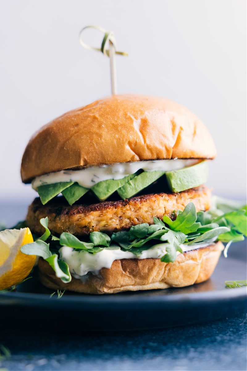 Favorite Salmon Burgers