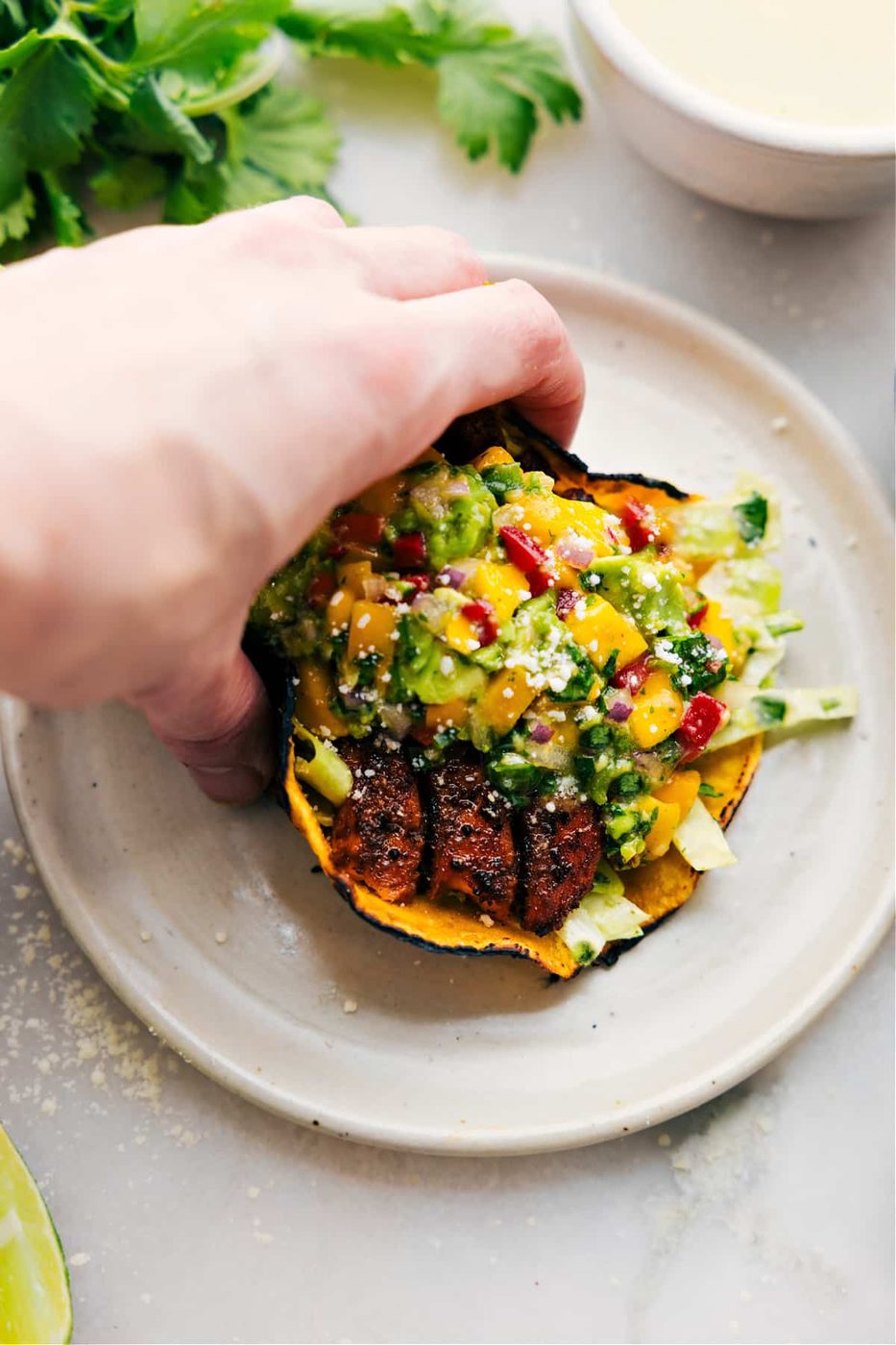 Salmon Tacos