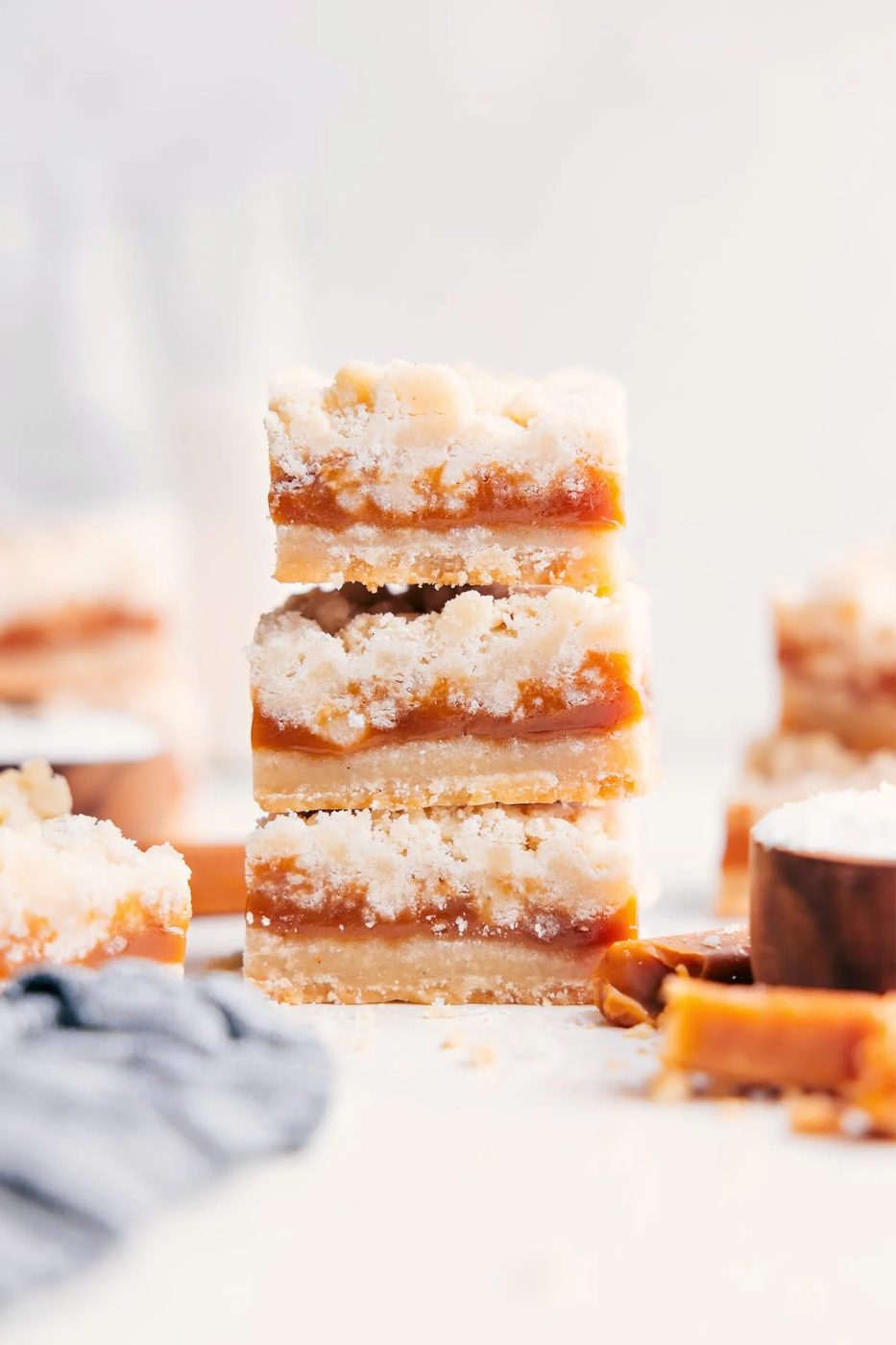 Caramel Cookie Bars at Home