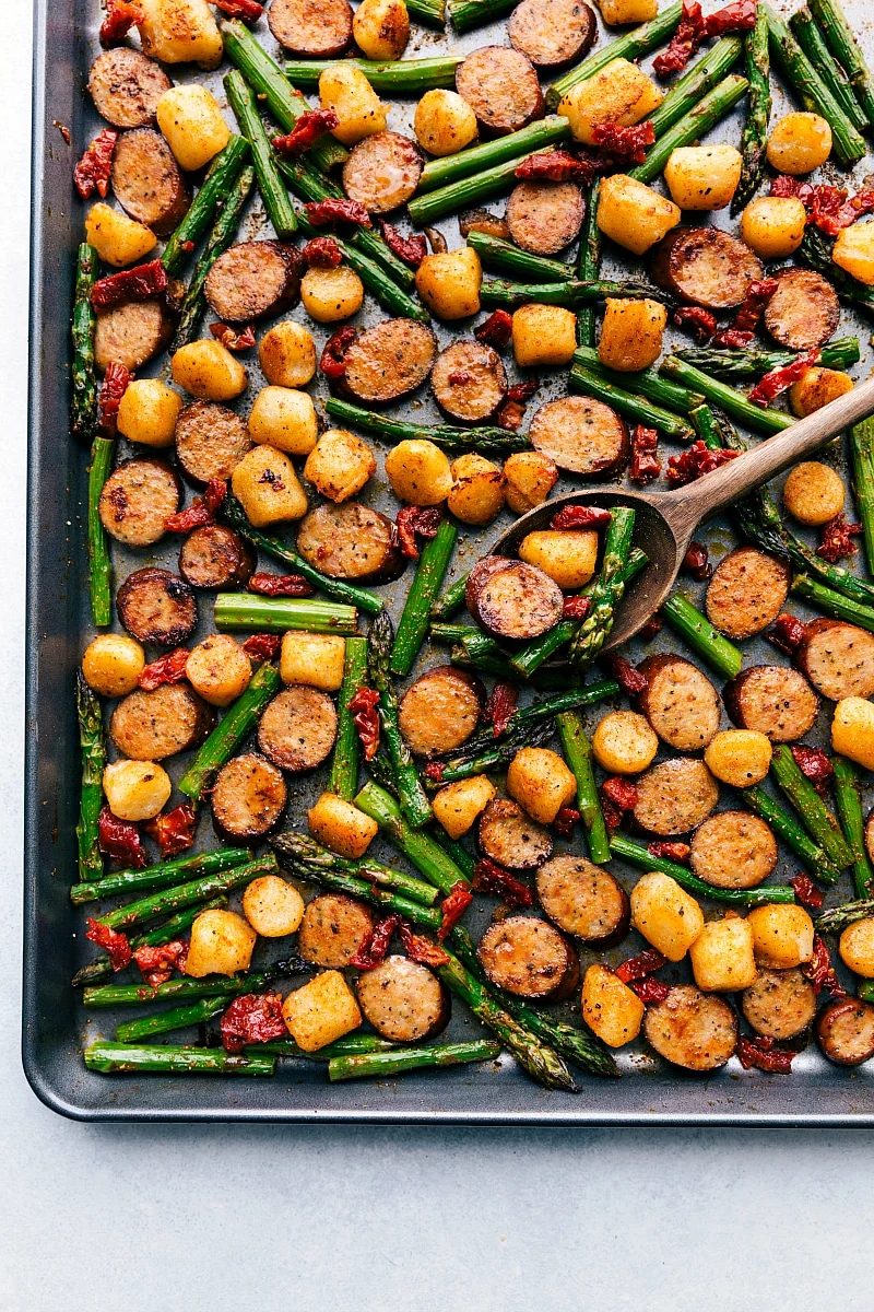 Sausage Pesto plus Veggies
