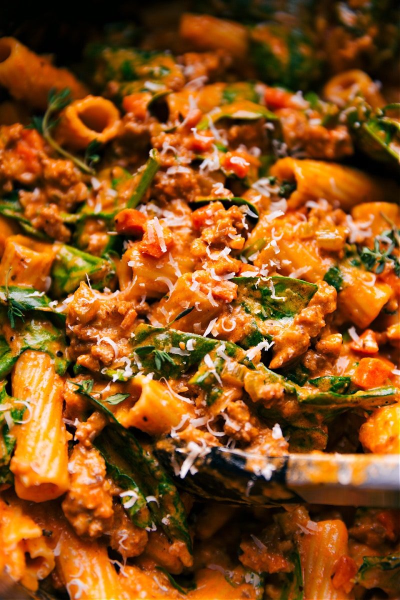 Sausage Rigatoni from the Pot