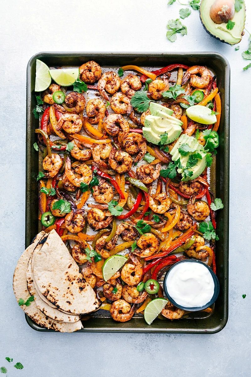 Shrimp Fajitas