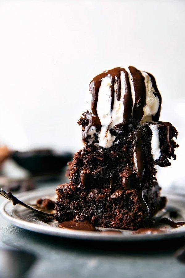 Applesauce Brownies (No Beans!) for the Table