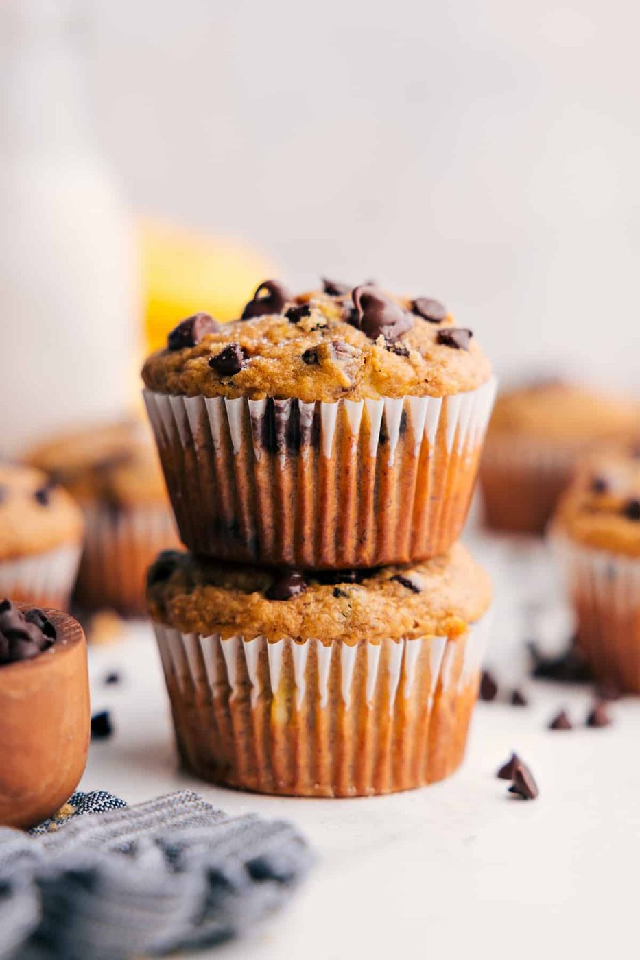 Banana Peanut Butter Muffins from the Pot