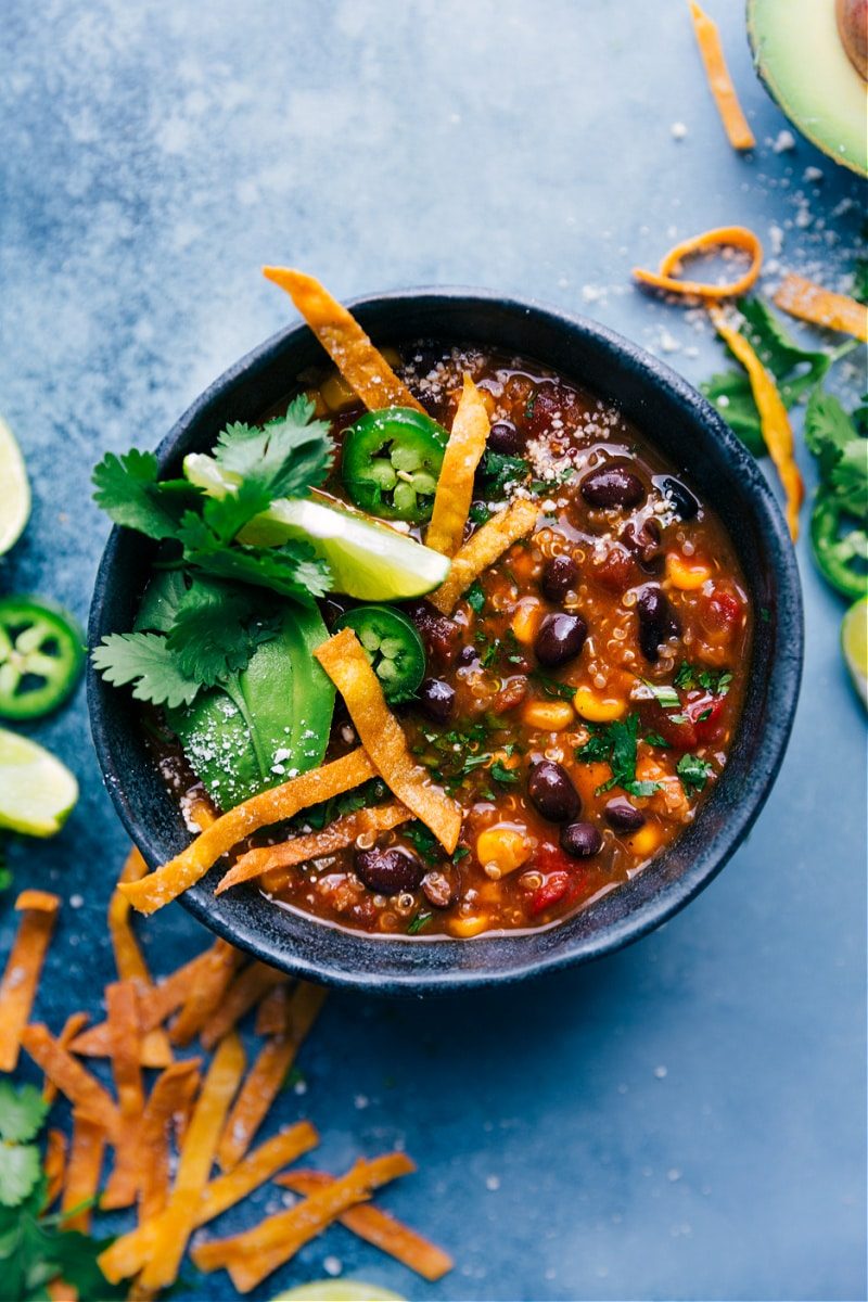 Weeknight Chicken Tortilla Soup