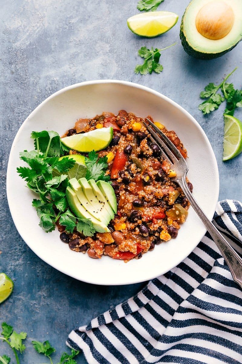 Slow Cooker Quinoa (Southwestern Fajita)