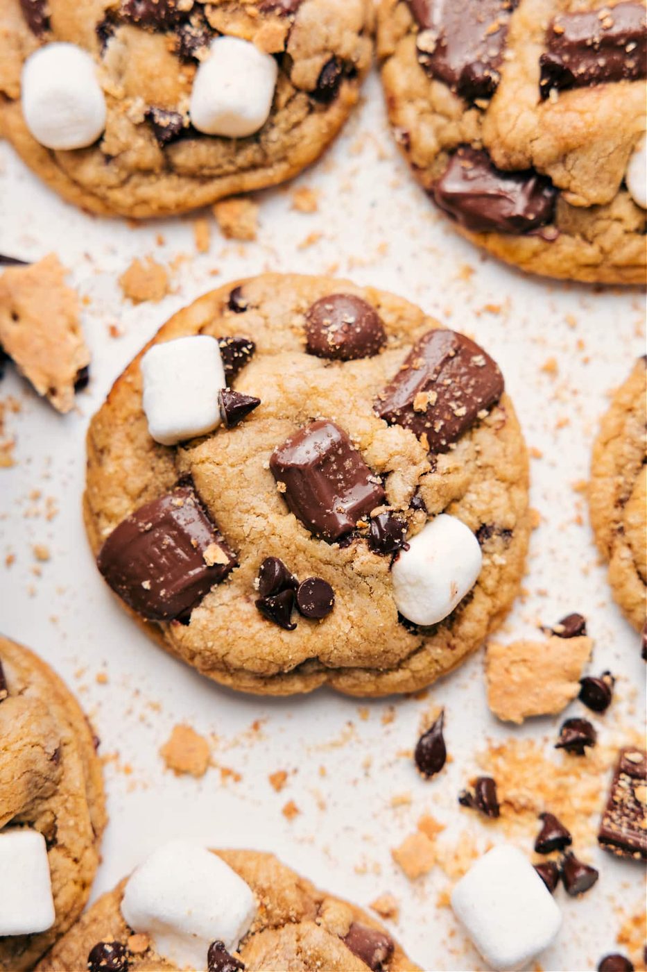 S’mores Cookies for Supper
