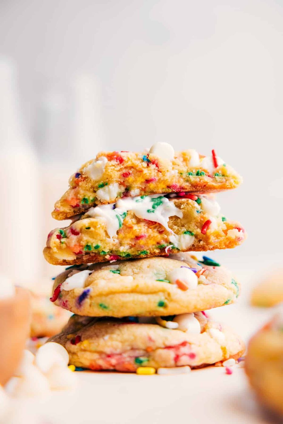 Cake Batter Cookies at Home